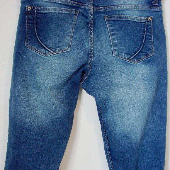 Straight Leg Jeans Stretch Paper Denim & Cloth Size 10 - Picture 15 of 16